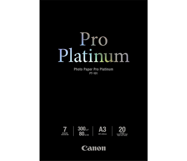 Canon Papier fotograficzny PT-101 (A3, 300g) 20szt. - 230315 - zdjęcie